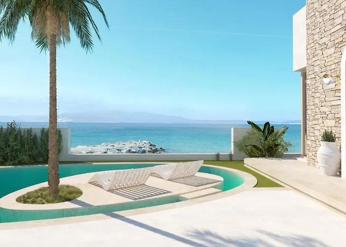 Villa Byblos Aqua-the Sea Front Luxury Skala Sotiros